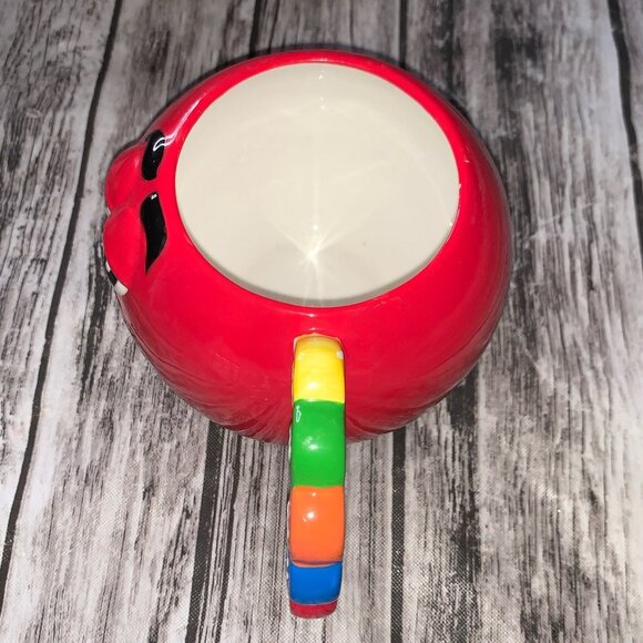 Red M&M Candy Handle Coffee Mug 14oz - Picture 6 of 11